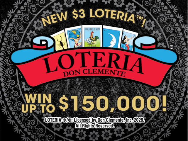LOTERIA: scratch-off ticket